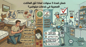ضمان شركة ديتوكس لمكافحة الحشرات