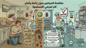 مكافحة الصراصير لمرضى الحساسية