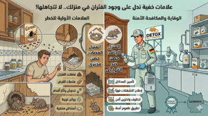 علامات وجود الفئران في المنزل